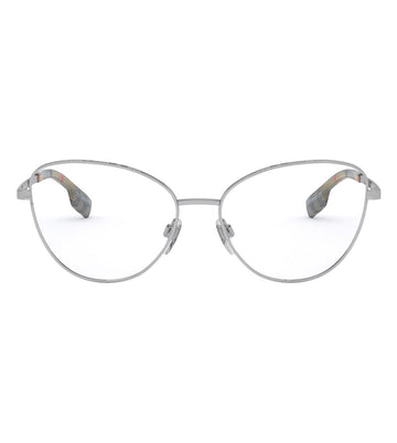 Burberry Women's Silver Cat-eye Optical Frames