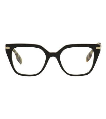Burberry Women's Black Square Optical Frames