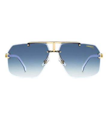 Carrera Men's Blue Shaded Aviator Sunglasses