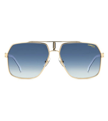 Carrera Men's Blue Shaded Aviator Sunglasses