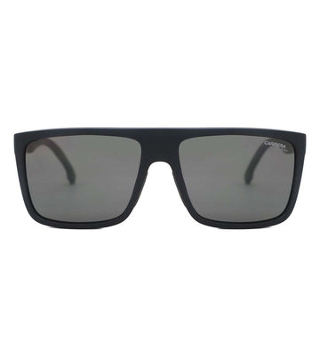 Carrera Men's Dark Grey Rectangular Sunglass