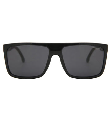 Carrera Men's Dark Grey Rectangular Sunglass