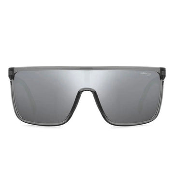 Carrera Men's Silver Mirror Wraparound Sunglass
