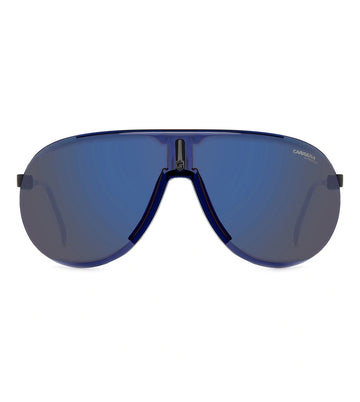 Carrera Men's Black Blue Aviator Sunglasses