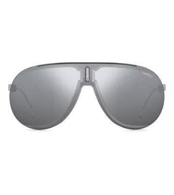 Carrera Super Champion Men's Silver mirror Wraparound Sunglass
