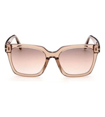 Tom Ford Women's Gradient Brown Square Sunglasses