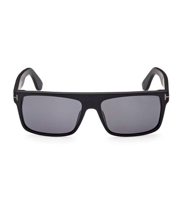 Tom Ford Men's Grey Rectangular Sunglasses