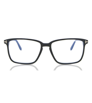 Tom Ford Men's Black Square Optical Frame
