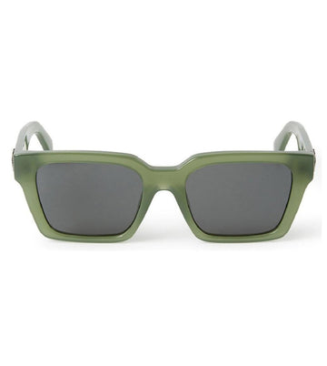 OFF White Unisex Grey Square Sunglasses