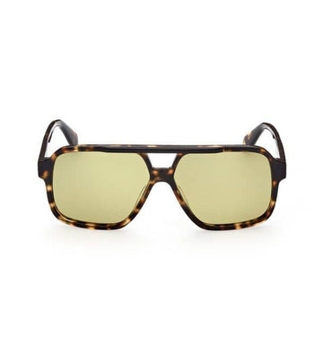 Adidas Originals Men's Green Aviator Sunglasses