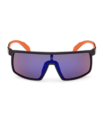 Adidas Originals Unisex Violet Mirror Shield Sunglasses