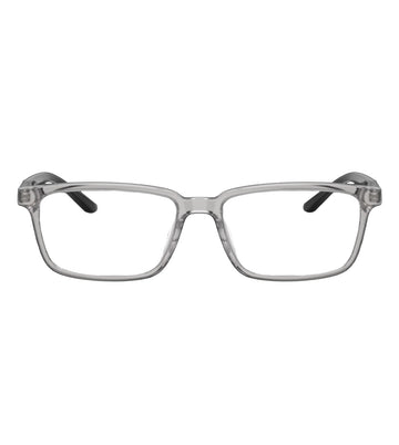 Brooke brother's Men's Transparent Grey Rectangular Optical Frame