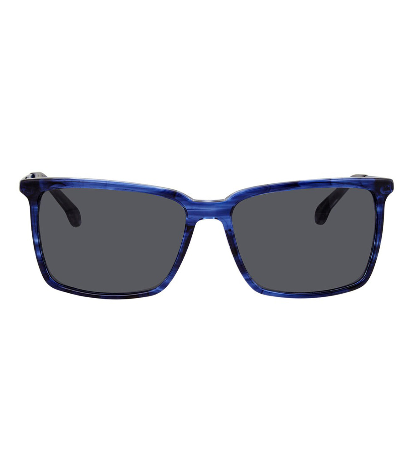 Brooke Brothers Men's Grey Rectangular Sunglasses