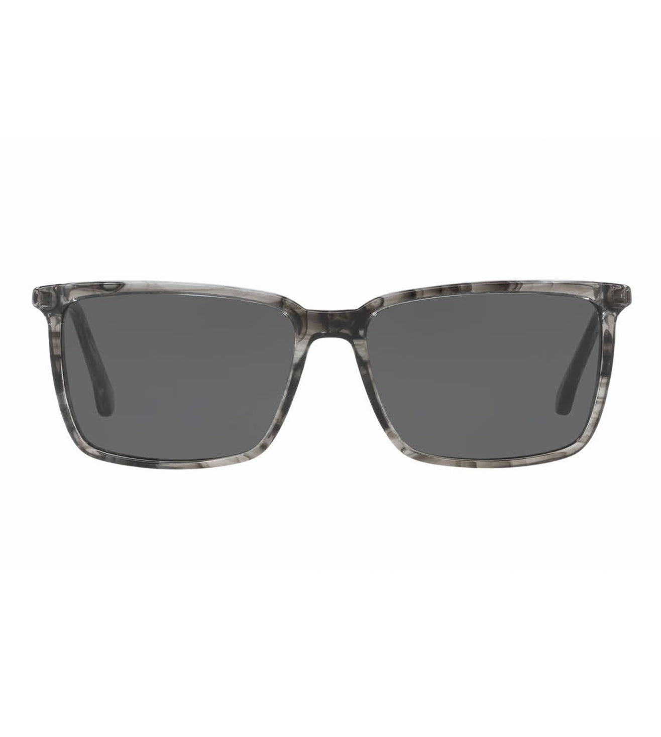 Brooke Brother's Men's Grey Solid Rectangular Sunglasses