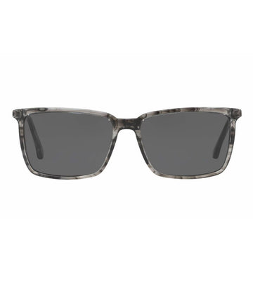 Brooke Brother's Men's Grey Solid Rectangular Sunglasses