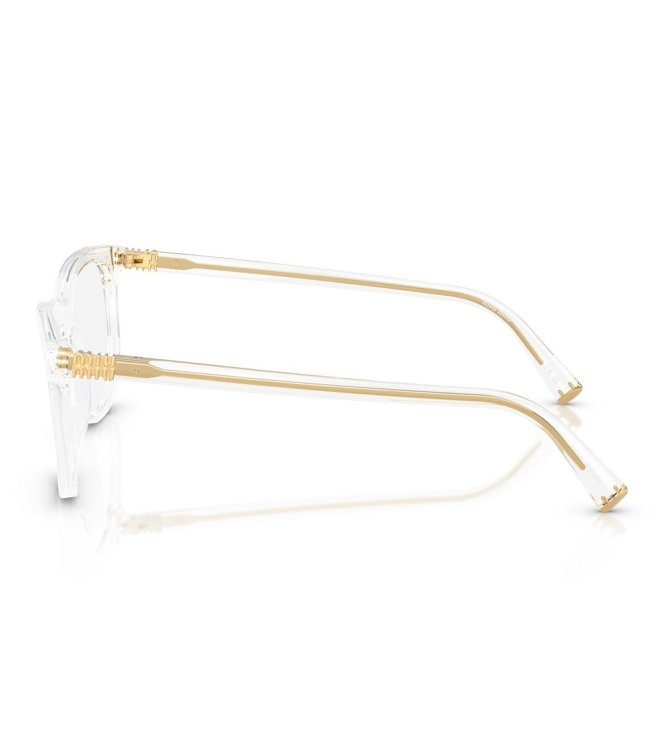 Miu Miu Women Transparent Phantos Optical Frame