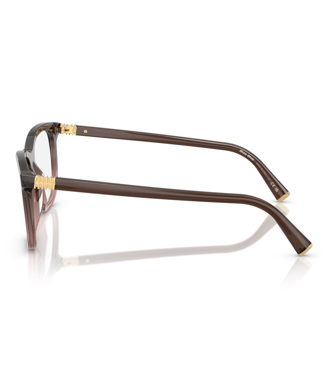 Miu Miu Women Bordeaux Gradient Phantos Optical Frame