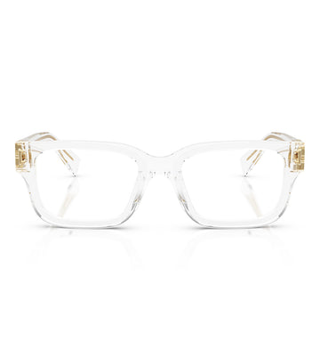 Miu Miu Women Transparent Rectangular Optical Frame