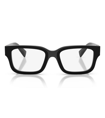 Miu Miu Women Black Rectangular Optical Frame