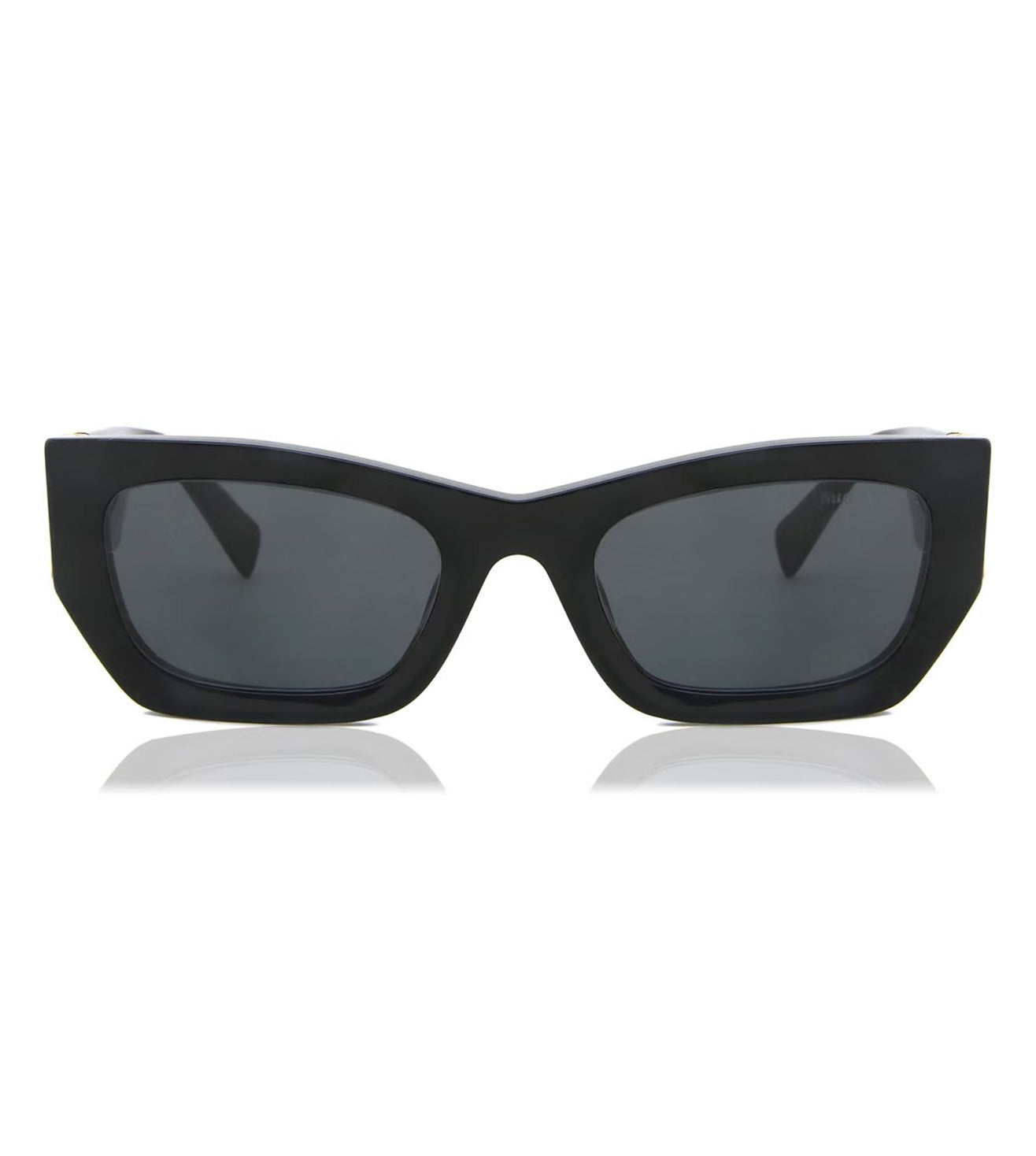 Miu Miu Women Grey Cat Eye Sunglasses
