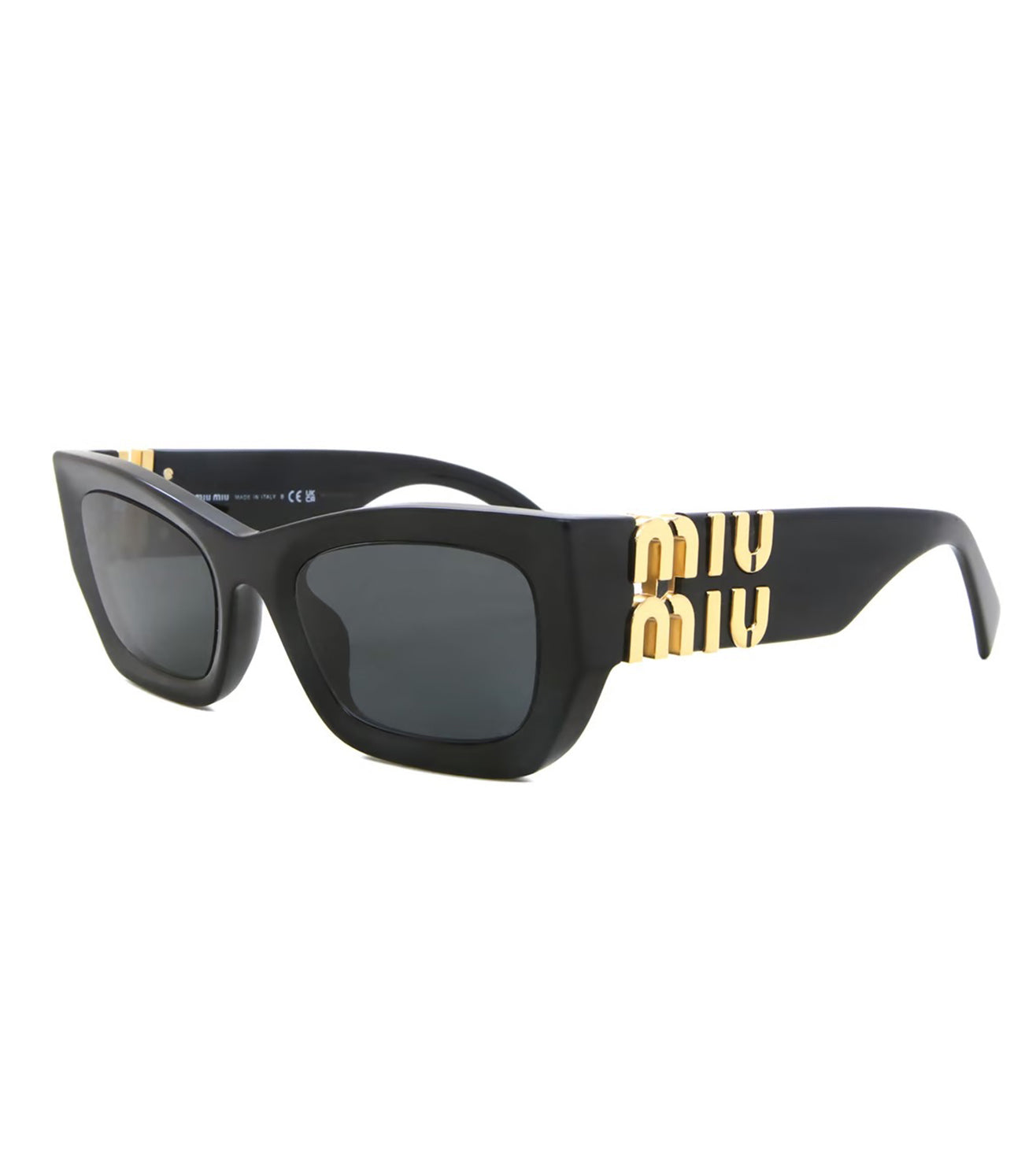 Miu Miu Women Grey Cat Eye Sunglasses