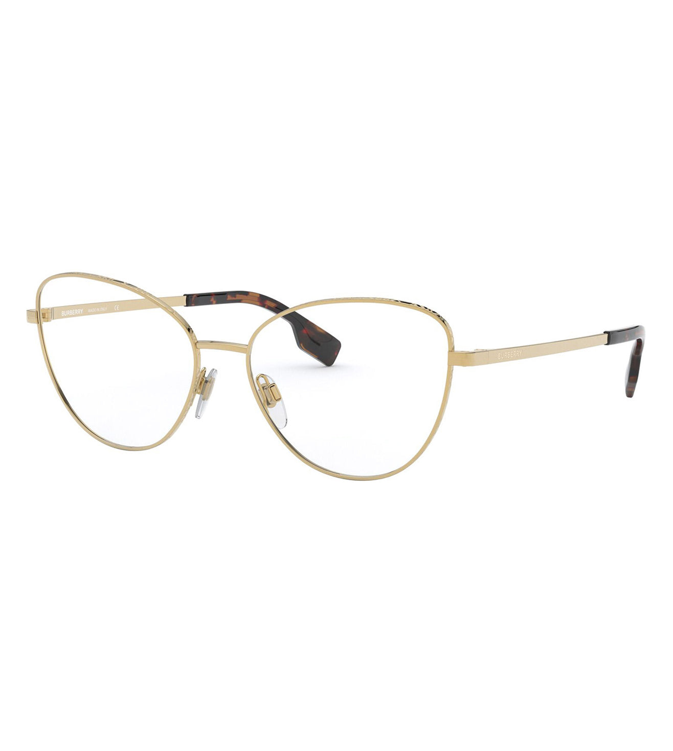 Burberry Women's Gold Cat-eye Optical Frames-zoom-2
