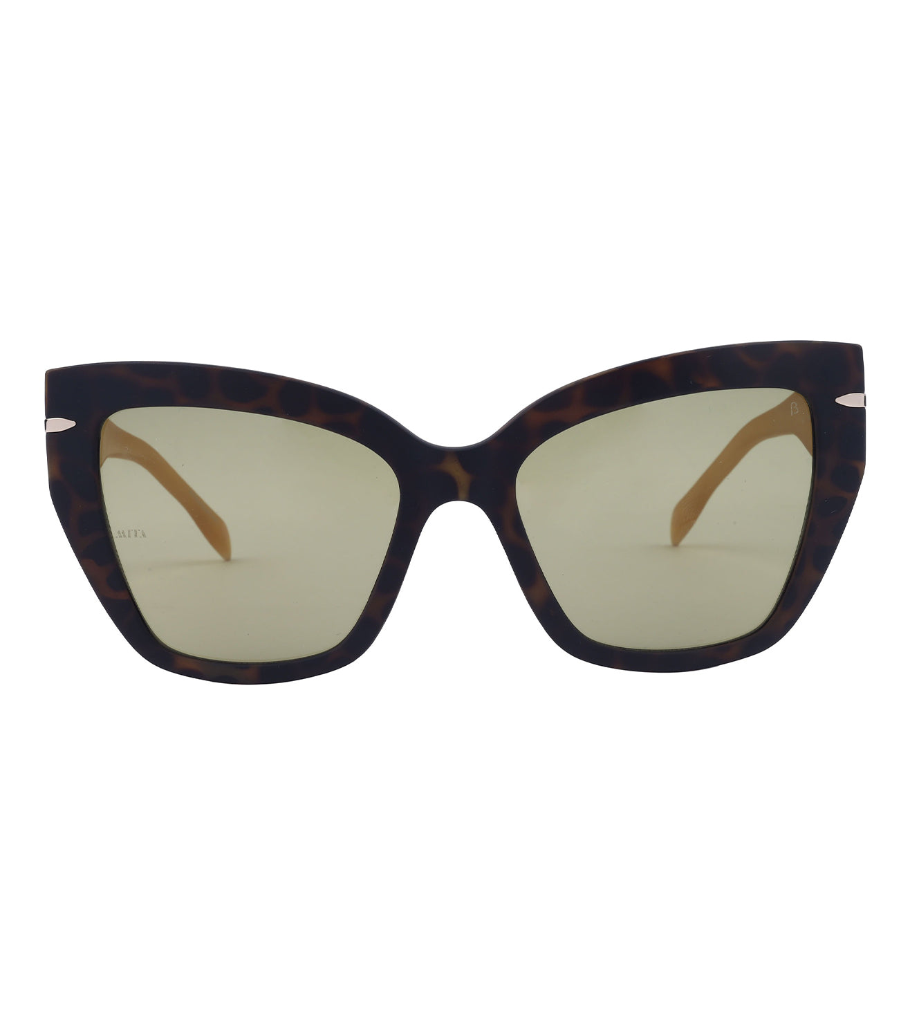Mita Women's Light Yellow Butterfly Sunglasses