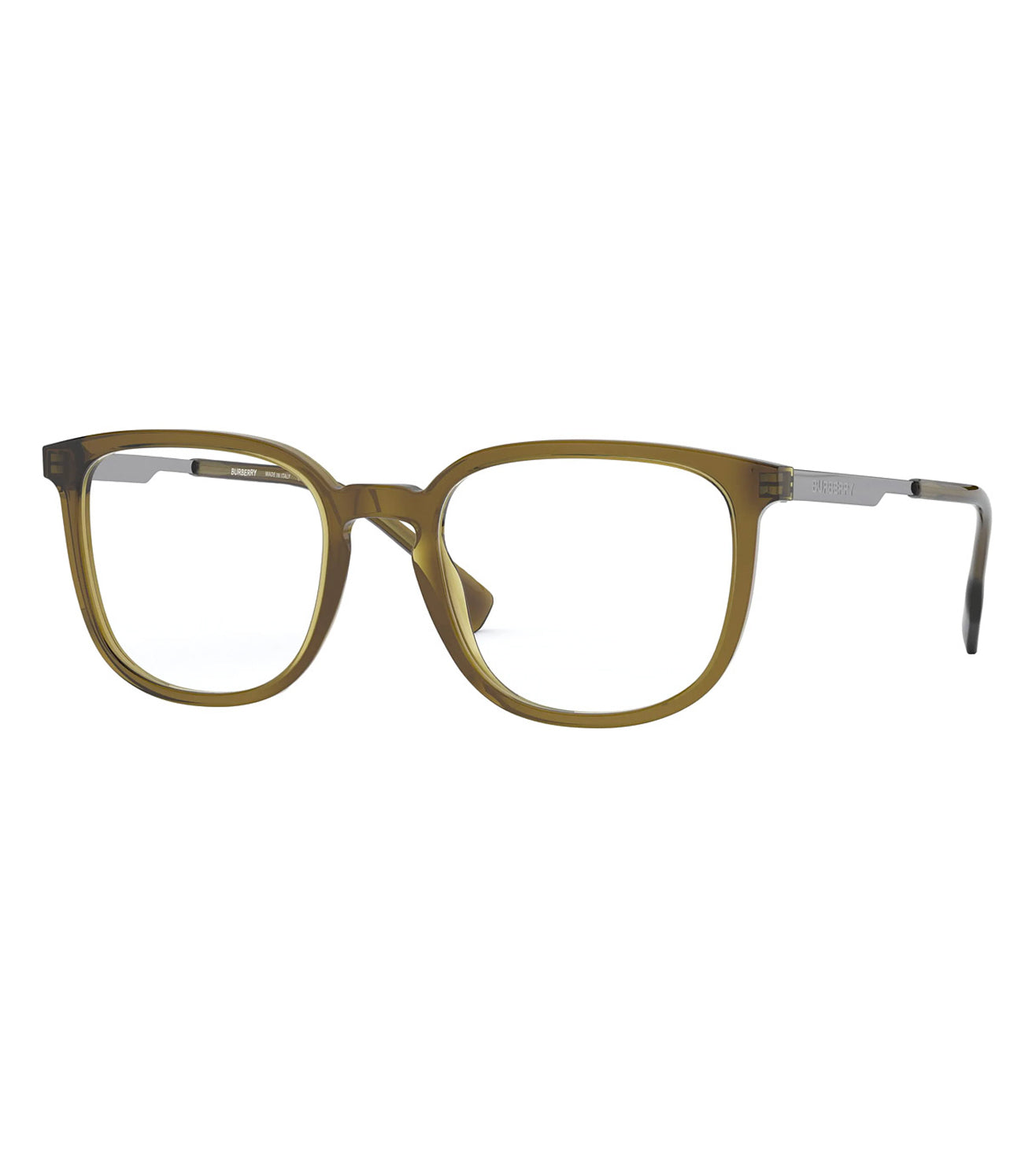 Burberry Men's Olive Square Optical Frames-zoom-2