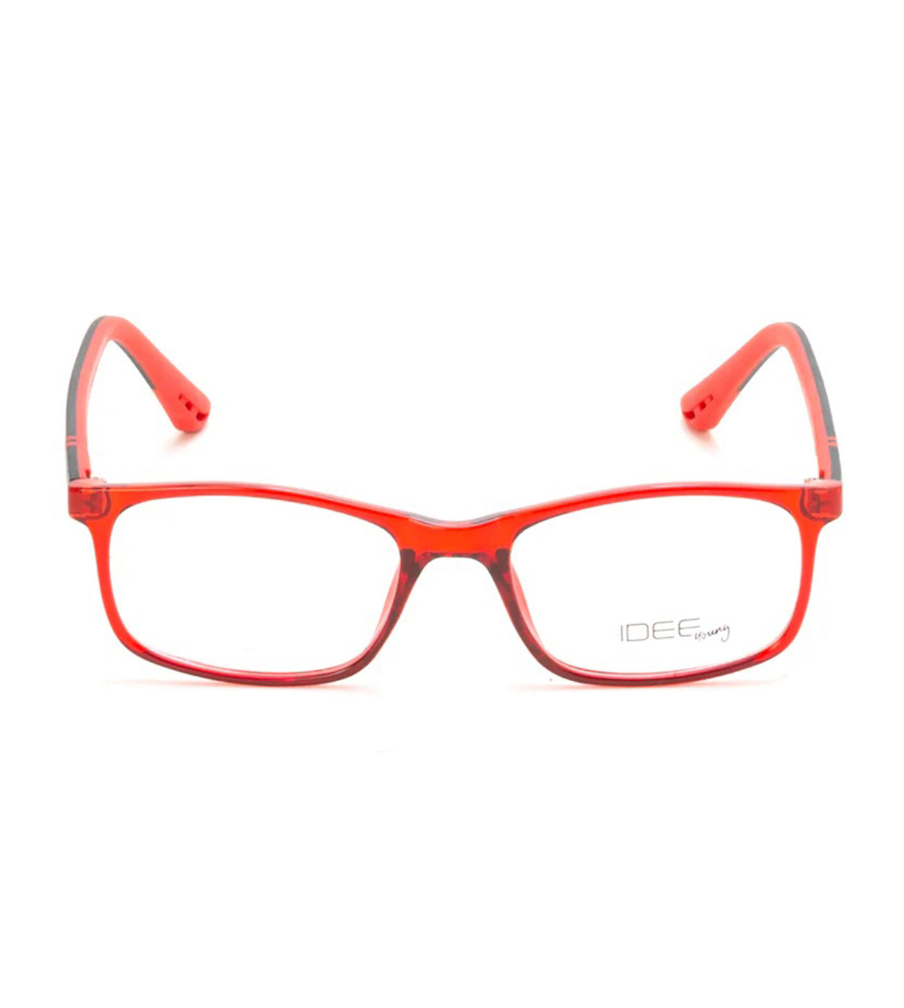 Idee Young Kid's Crystal Red Rectangular Optical Frames