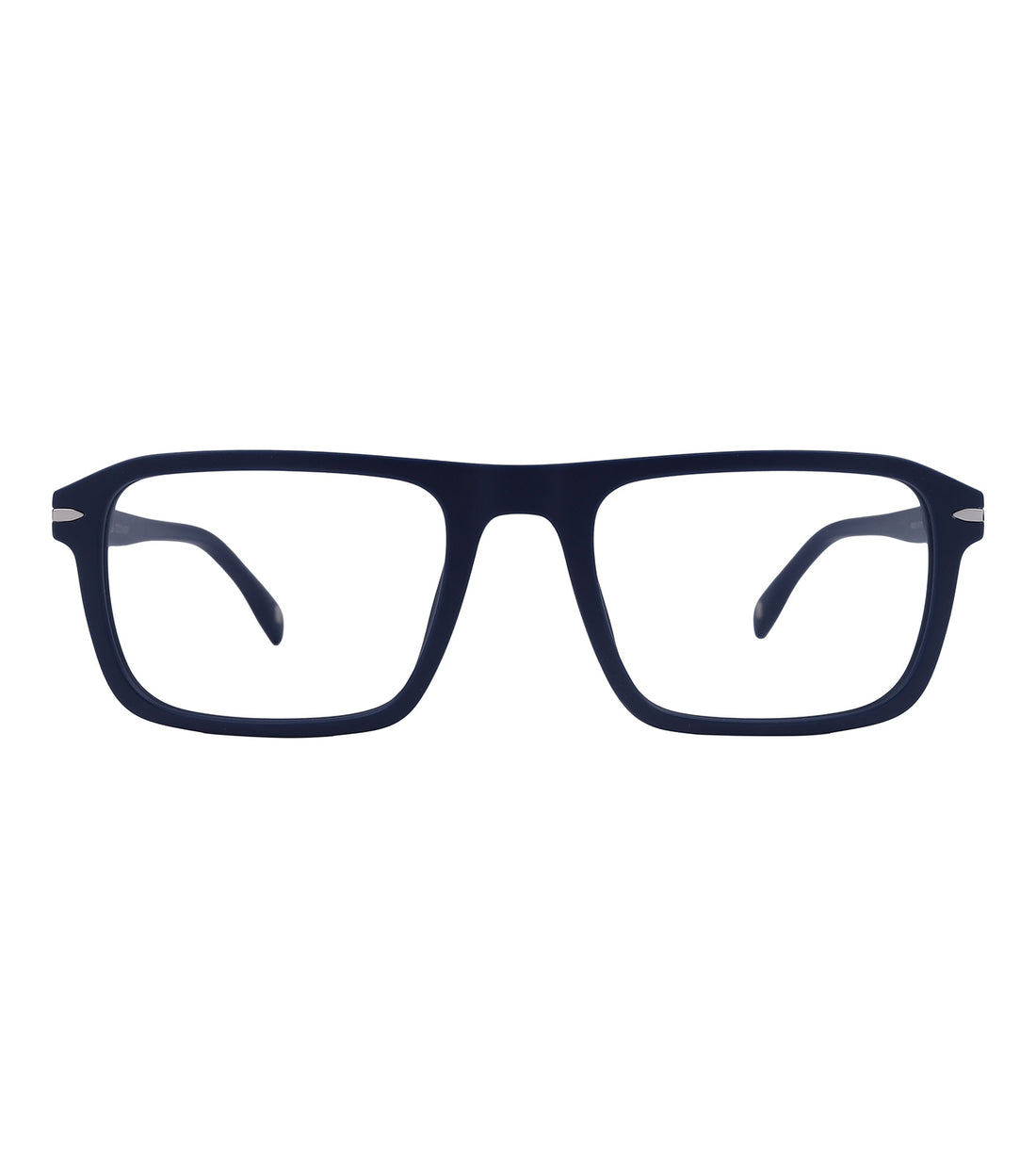 Mita Men's Blue Rectangle Optical Frame