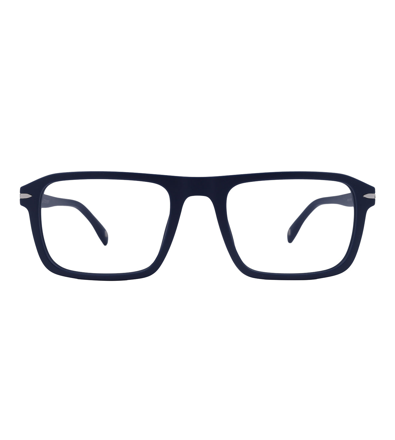 Mita Men's Blue Rectangle Optical Frame