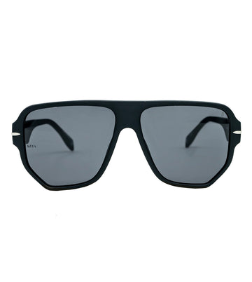 Mita Men's Dark Grey Square Sunglasses