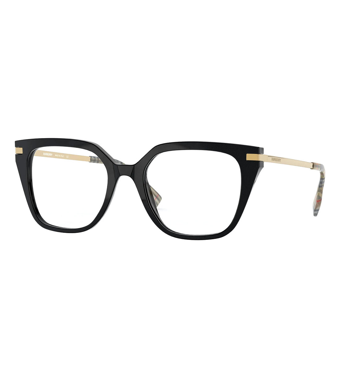 Burberry Women's Black Square Optical Frames