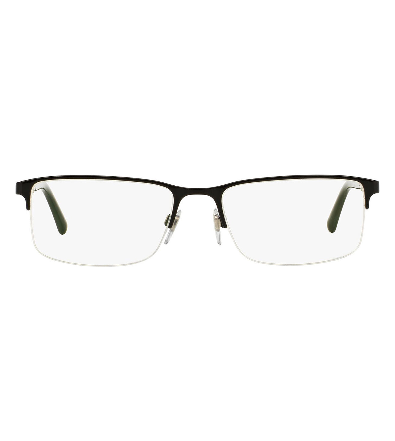 Burberry Men's Black Rectangular Optical Frames