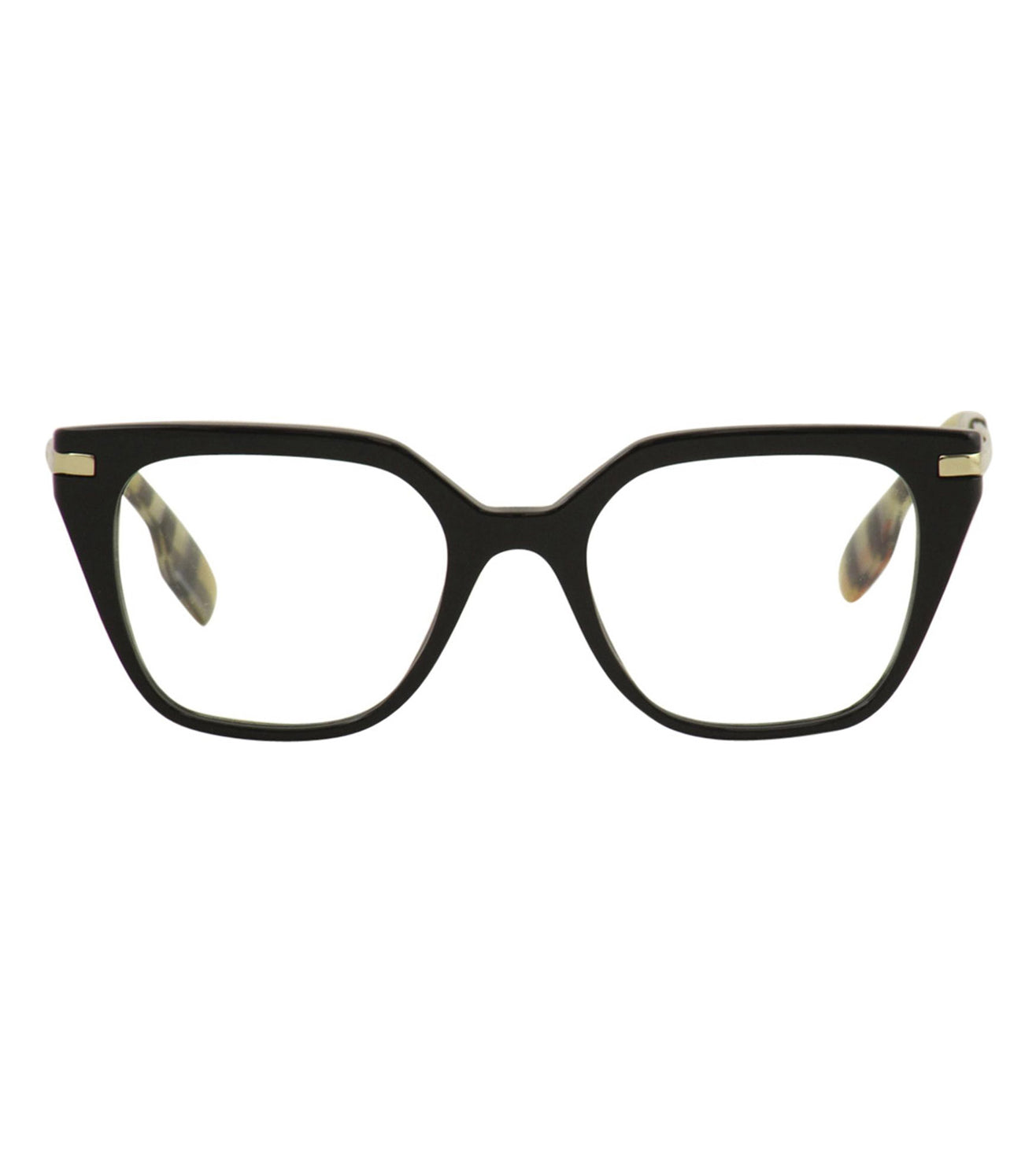 Burberry Women's Black Square Optical Frames