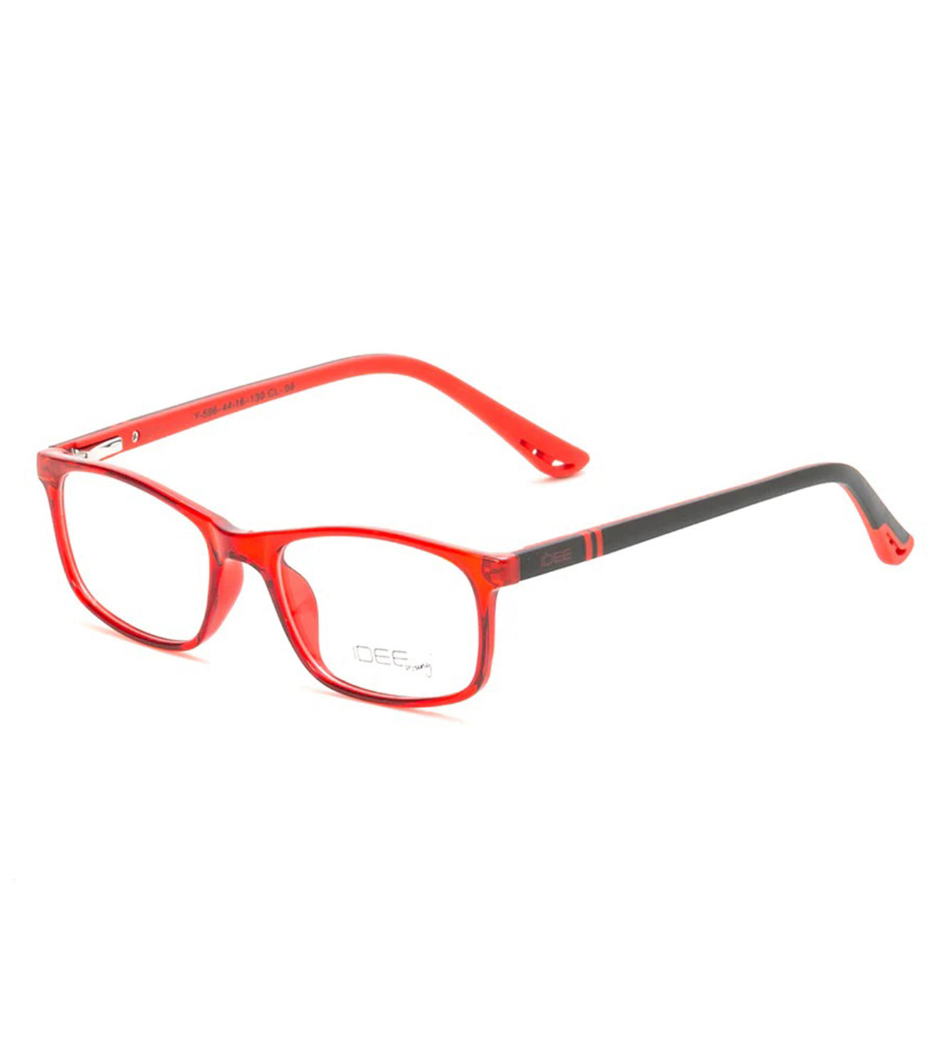 Idee Young Kid's Crystal Red Rectangular Optical Frames
