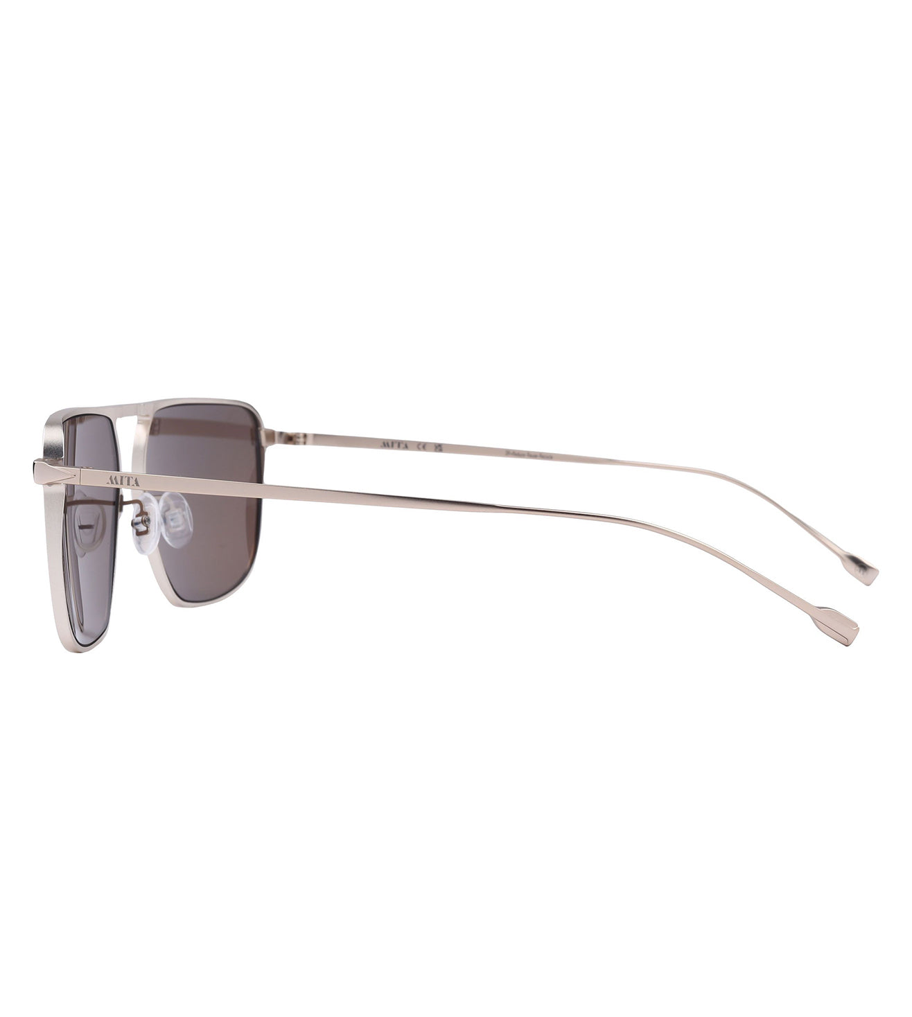 Mita Men's Brown Square Sunglasses