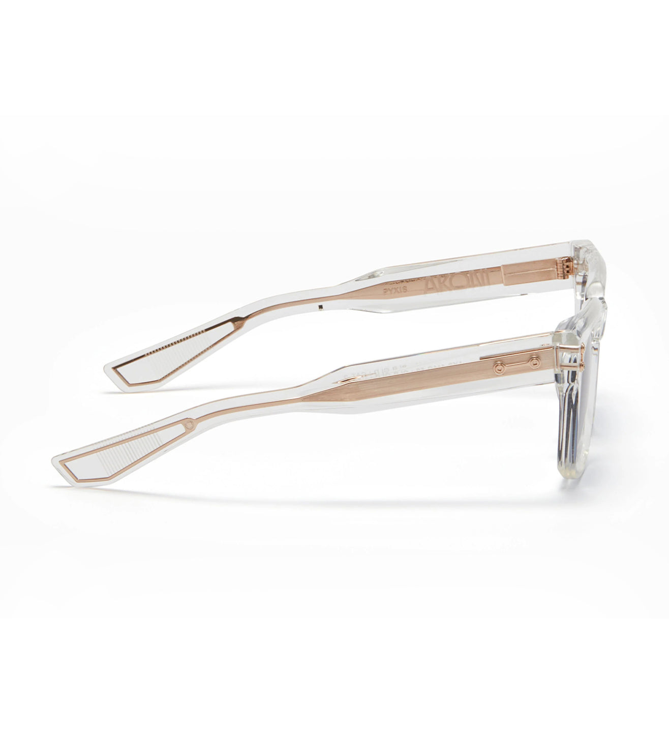 Akoni Unisex Dark Blue Square Sunglasses