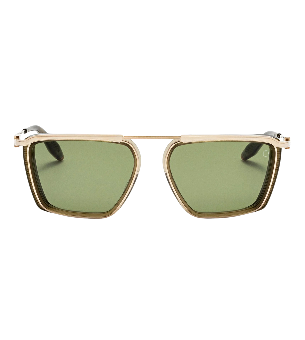 Akoni Unisex Dark Olive Navigator Sunglasses-zoom-1