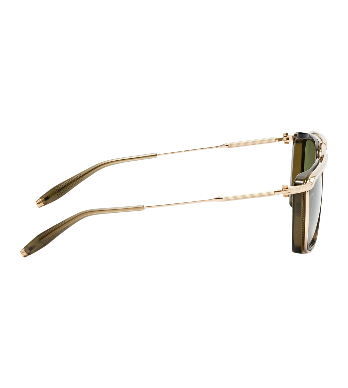 Akoni Unisex Dark Olive Navigator Sunglasses-zoom-3
