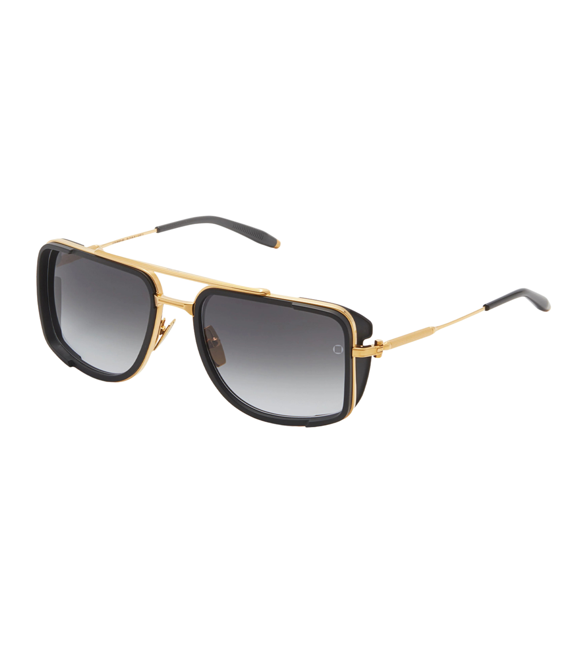 Akoni Men Grey Gradient Rectangular Sunglasses