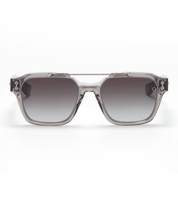 Akoni Men Dark Grey Gradient Navigator Sunglasses