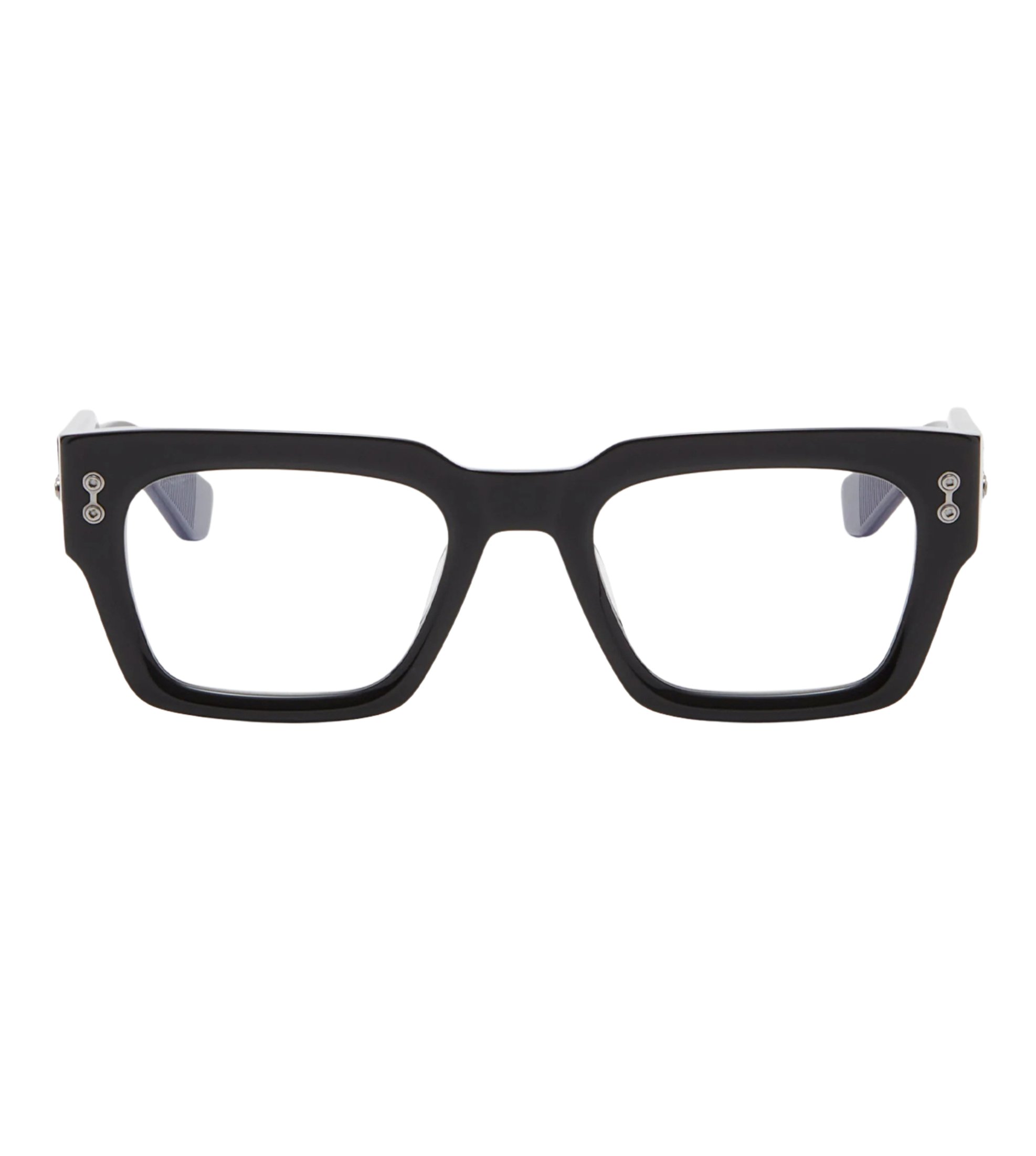 Akoni Unisex Matte Black Square Optical Frame