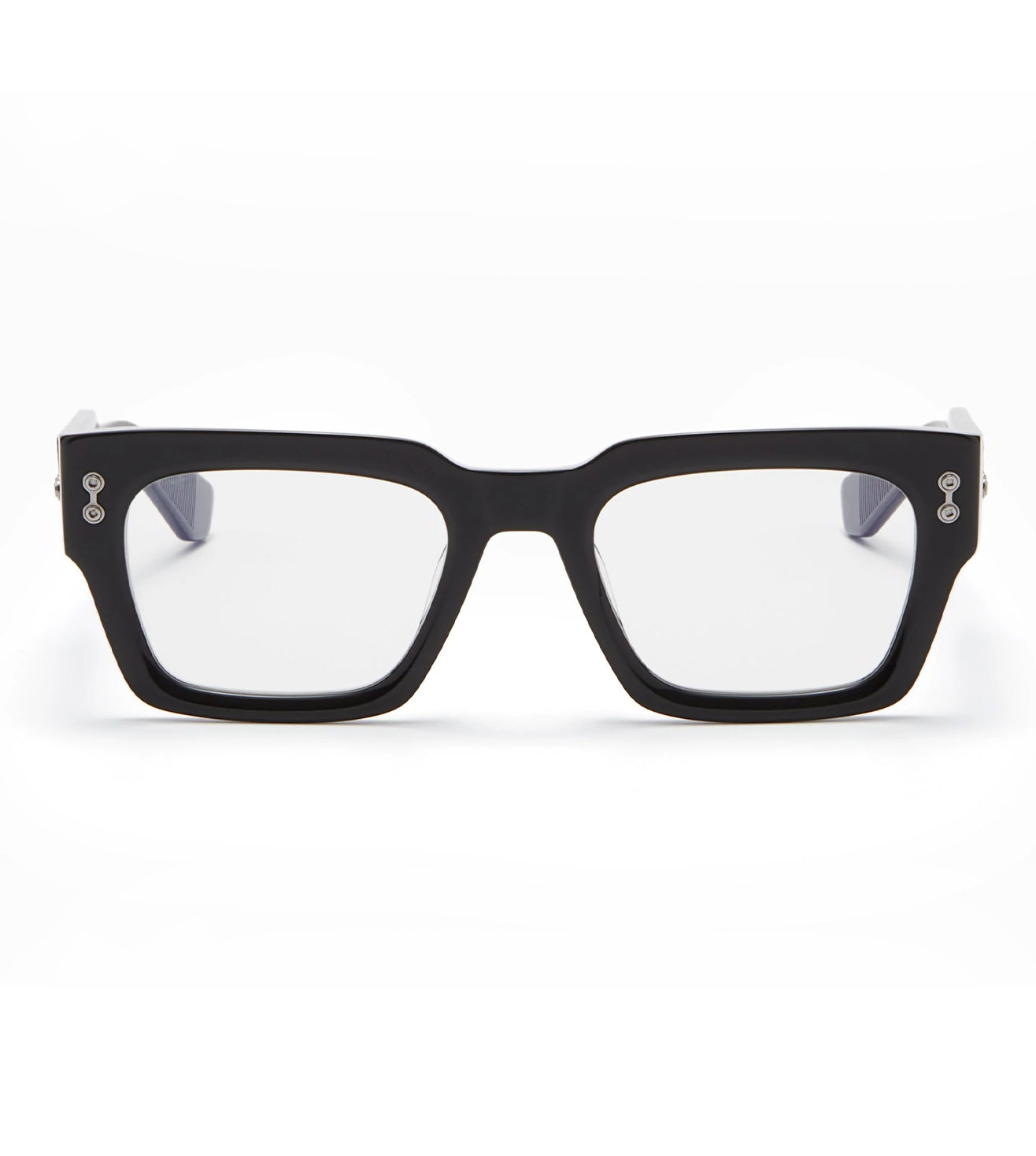 Akoni Unisex Matte Black Square Optical Frame