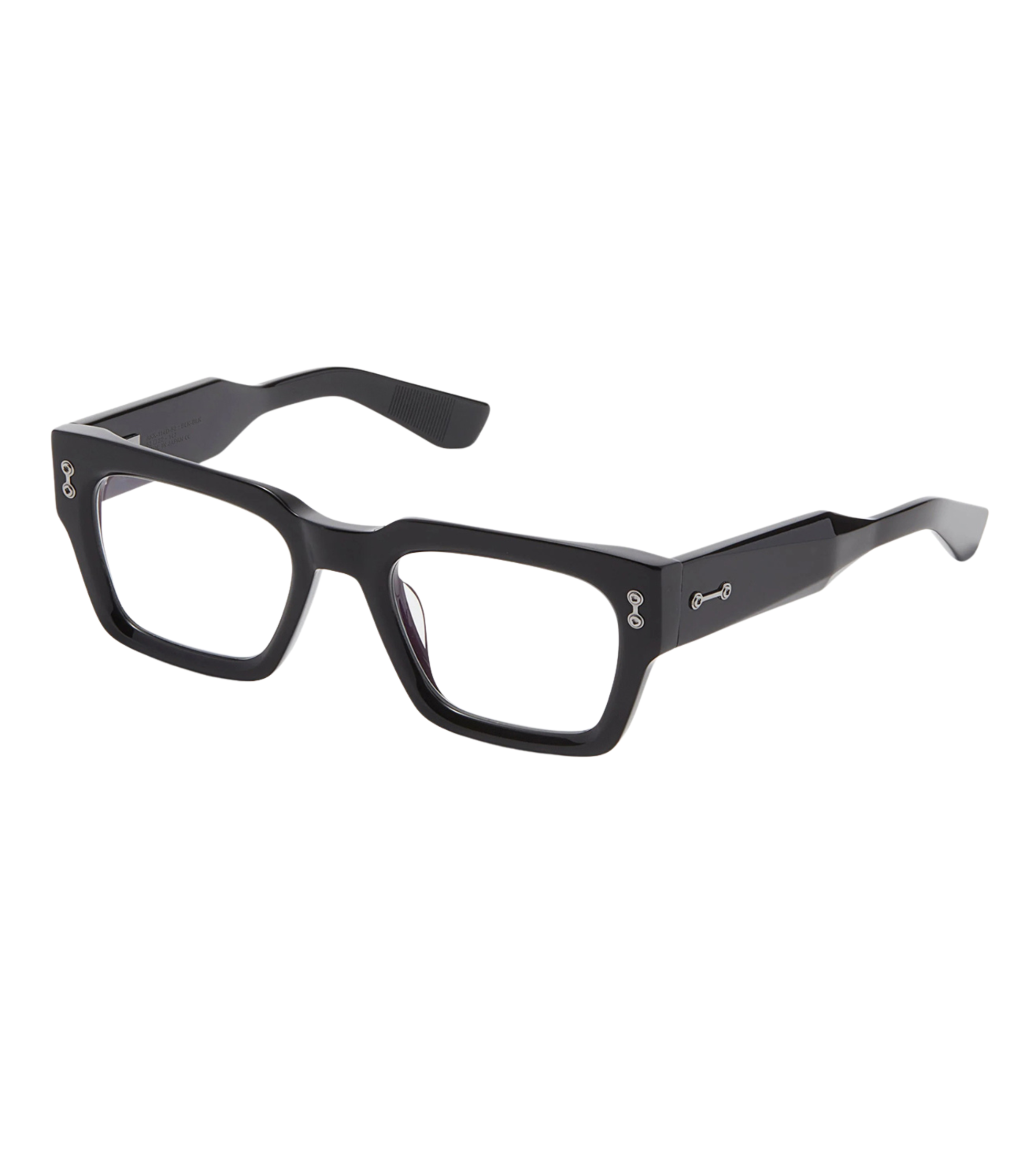 Akoni Unisex Matte Black Square Optical Frame