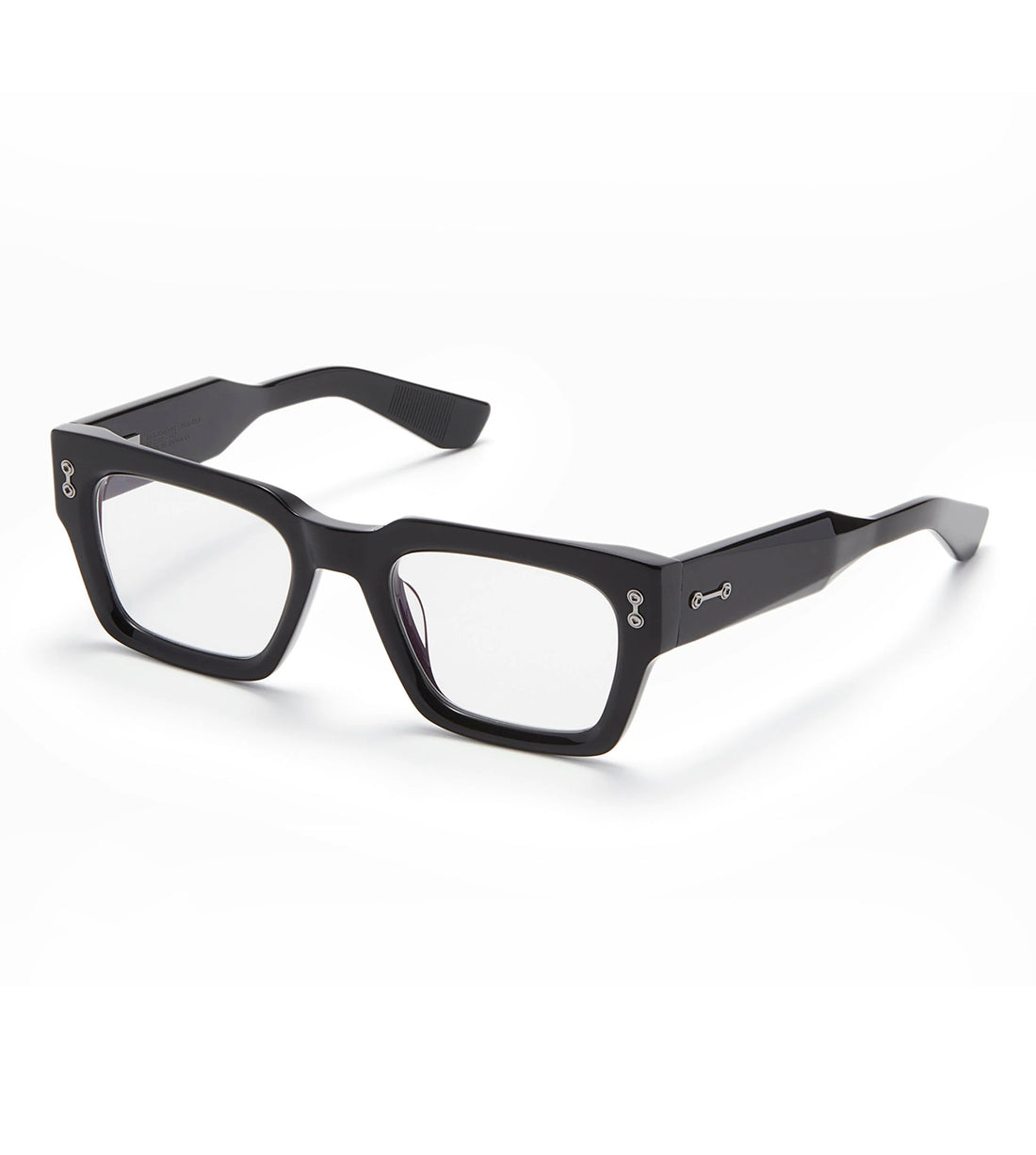 Akoni Unisex Matte Black Square Optical Frame