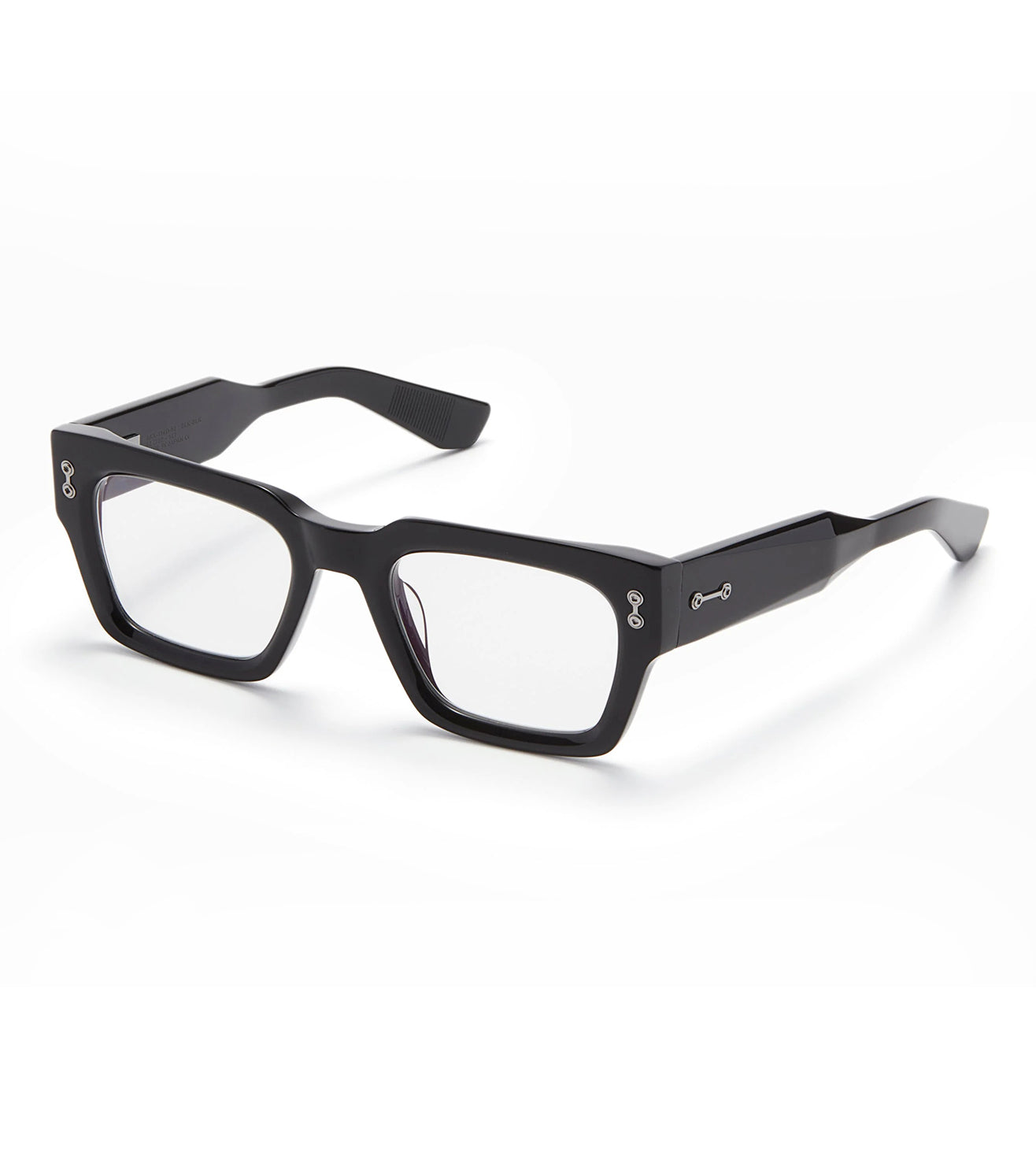 Akoni Unisex Matte Black Square Optical Frame