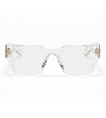 Akoni Unisex Crystal Clear Square Optical Frame