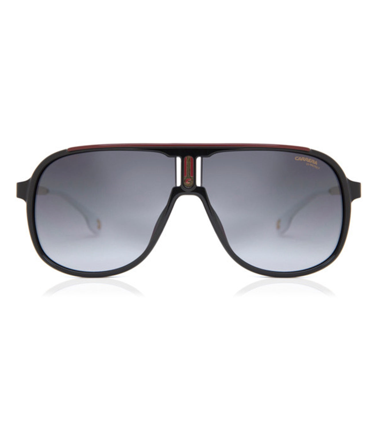 Carrera Unisex Grey Square Sunglasses