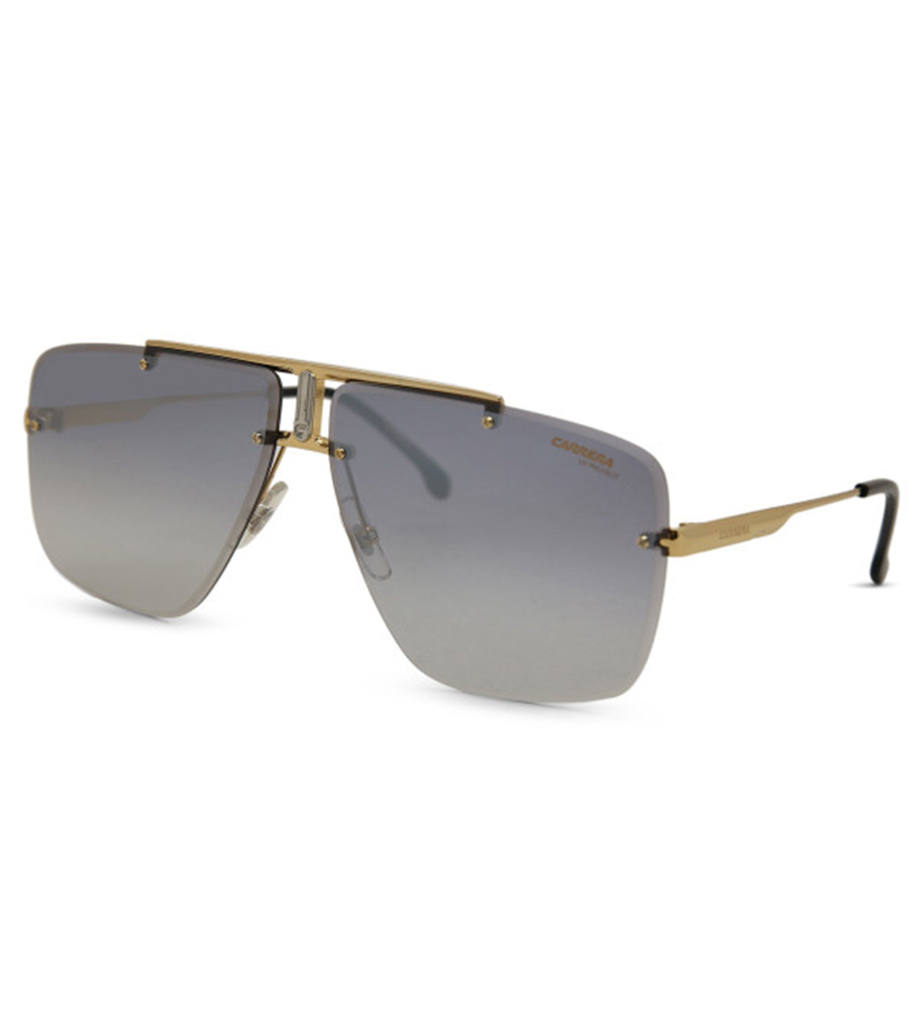 Carrera Unisex  Gradient Grey Mirror Aviator Sunglasses-zoom-2